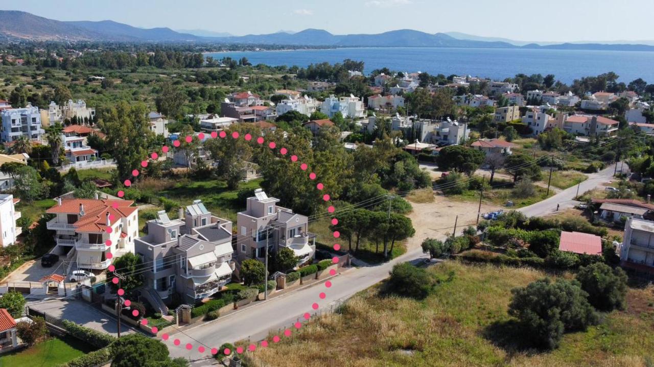Cozy Beach Home Near Pristine Sea W/ Free Netflix Néa Mákri 외부 사진
